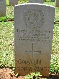 Dar Es Salaam War Cemetery - Loubser, J A T